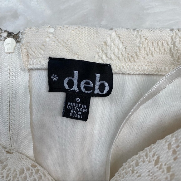 Deb Strapless High Low Dress Size 9 - Picture 10 of 12